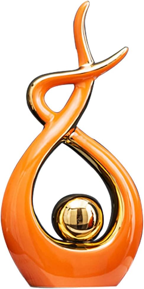 White and Silver Table Decoration for Living Room, Dining Room, and Office Centerpiece