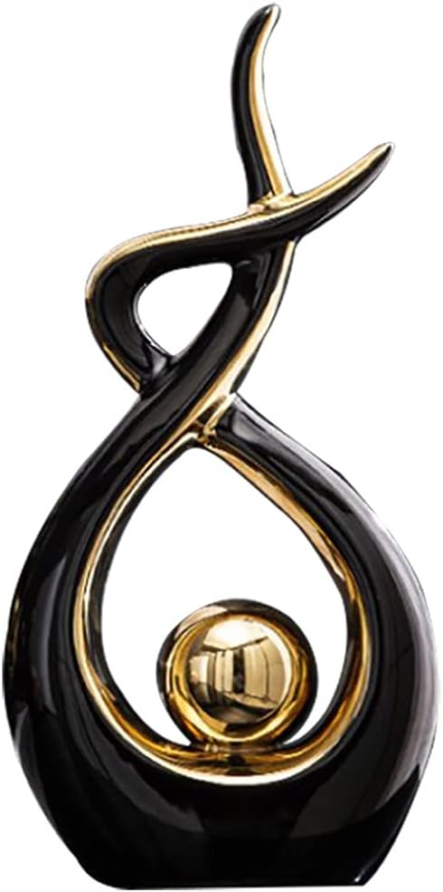 White and Silver Table Decoration for Living Room, Dining Room, and Office Centerpiece