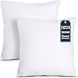 Utopia Bedding Throw Pillow Inserts – 14x14 Inch (Pack of 2, White)