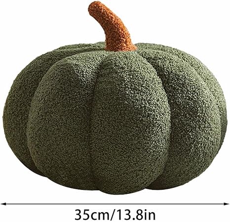 Pumpkin Pillows for Couch – Ultra-Plush 3D Fall Throw Pillow Decor for Halloween, Thanksgiving &Autumn Farmhouse Homes (M, #7)