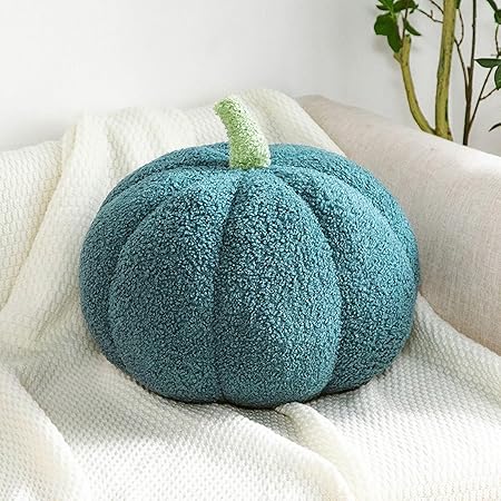 Pumpkin Pillows for Couch – Ultra-Plush 3D Fall Throw Pillow Decor for Halloween, Thanksgiving &Autumn Farmhouse Homes (M, #7)