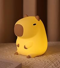 Cute capybara LED night light for kids bedroom Australia
